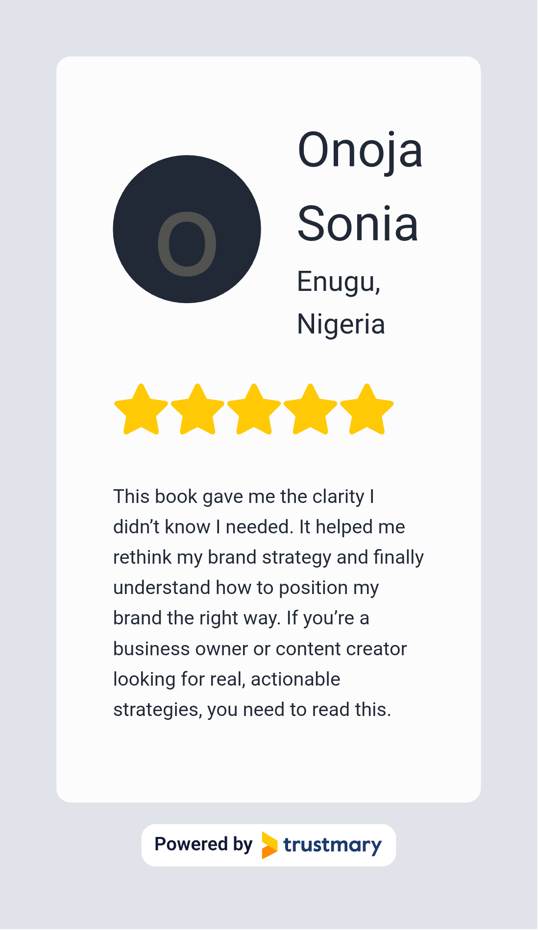 Customer review 3
