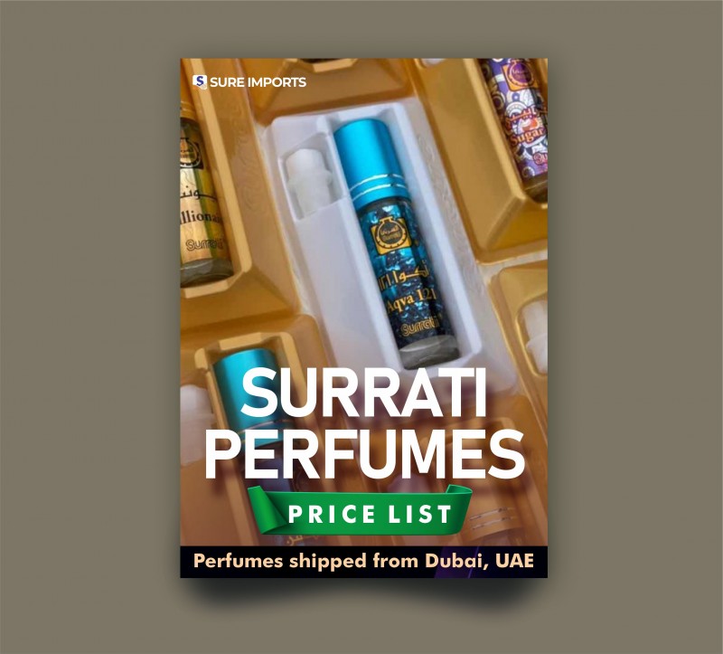 SURRATI Perfumes Price List
