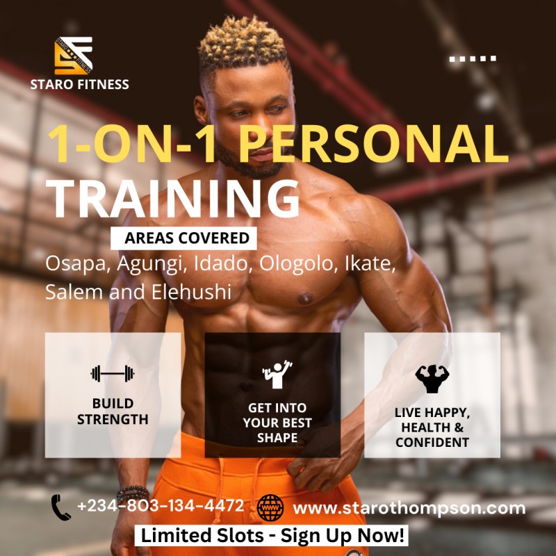 ONE - ON - ONE PERSONAL TRAINING