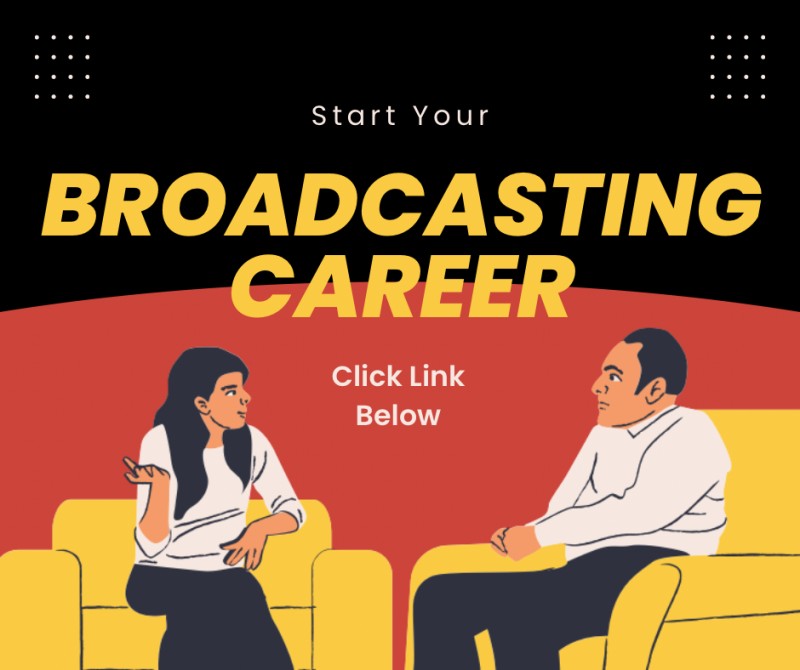 Start A Career In Broadcasting