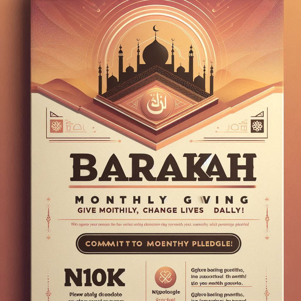 The Barakah Monthly Giving- 10K