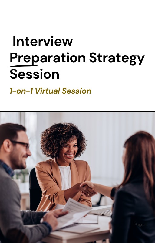 Interview Preparation Strategy Session