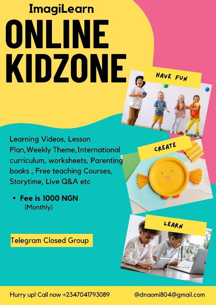 Online learning platform for kids