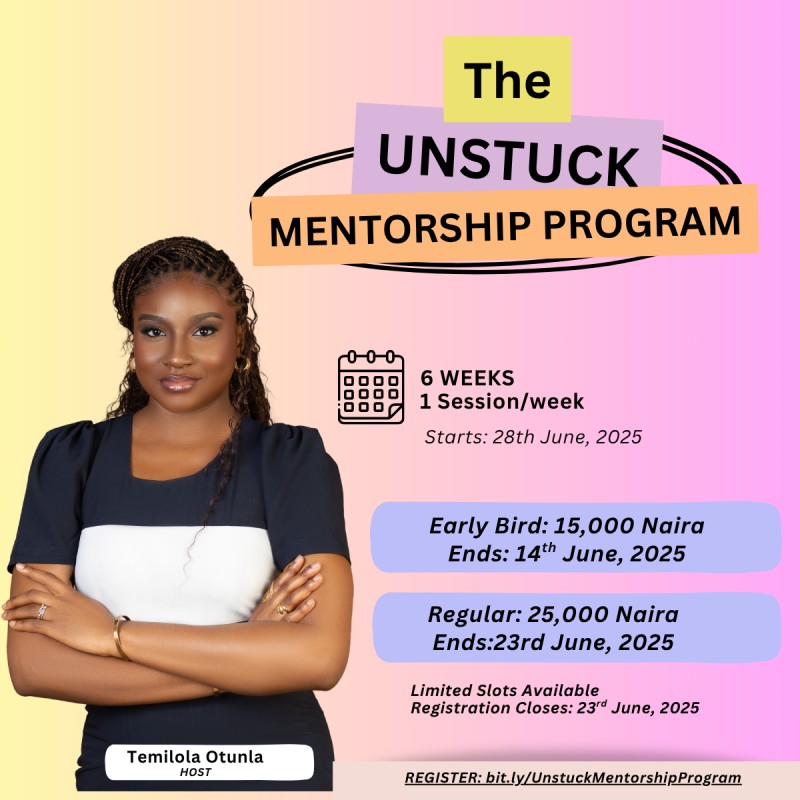 The Unstuck Mentorship Program 2.0