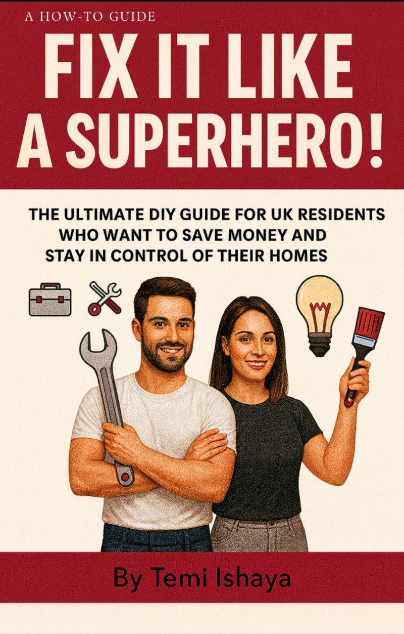 FIX IT LIKE A SUPERHERO ( Guide for UK residents who wants to save money and stay in control of their homes!)