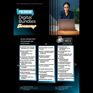 Premium Digital Bundles Giveaway