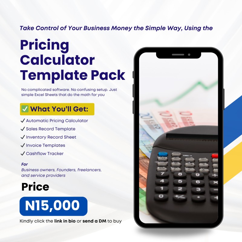 Pricing Calculator Template Pack