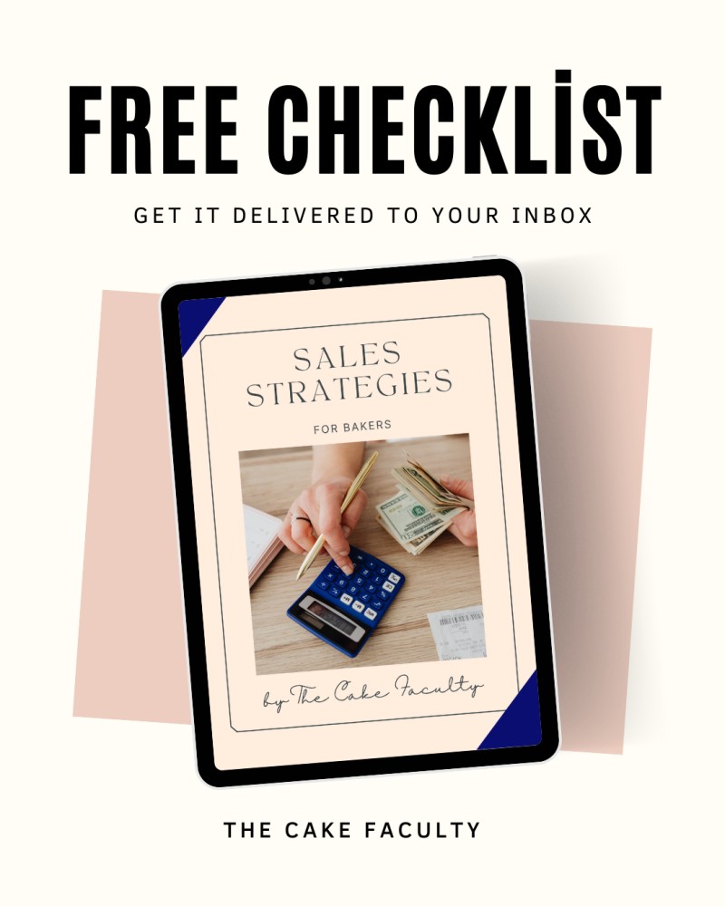 Bakers Sales Checklist