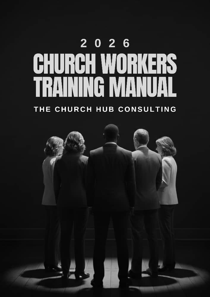 2026 CHURCH WORKERS TRAINING MANUAL AND MONTHLY APPRAISAL FORM.