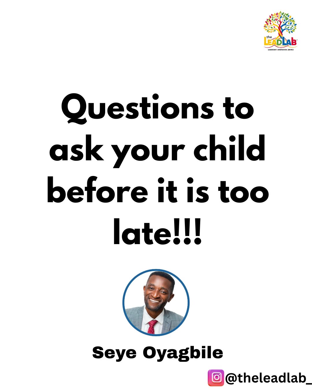 Questions To Ask Your Child Before It Is Too Late