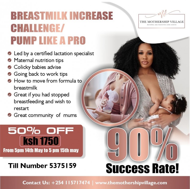 Pump like a pro/ Breastmilk Increase Challenge happy hour