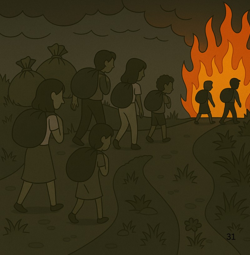 Where the roads lead. (A Story about choices and eternity.)