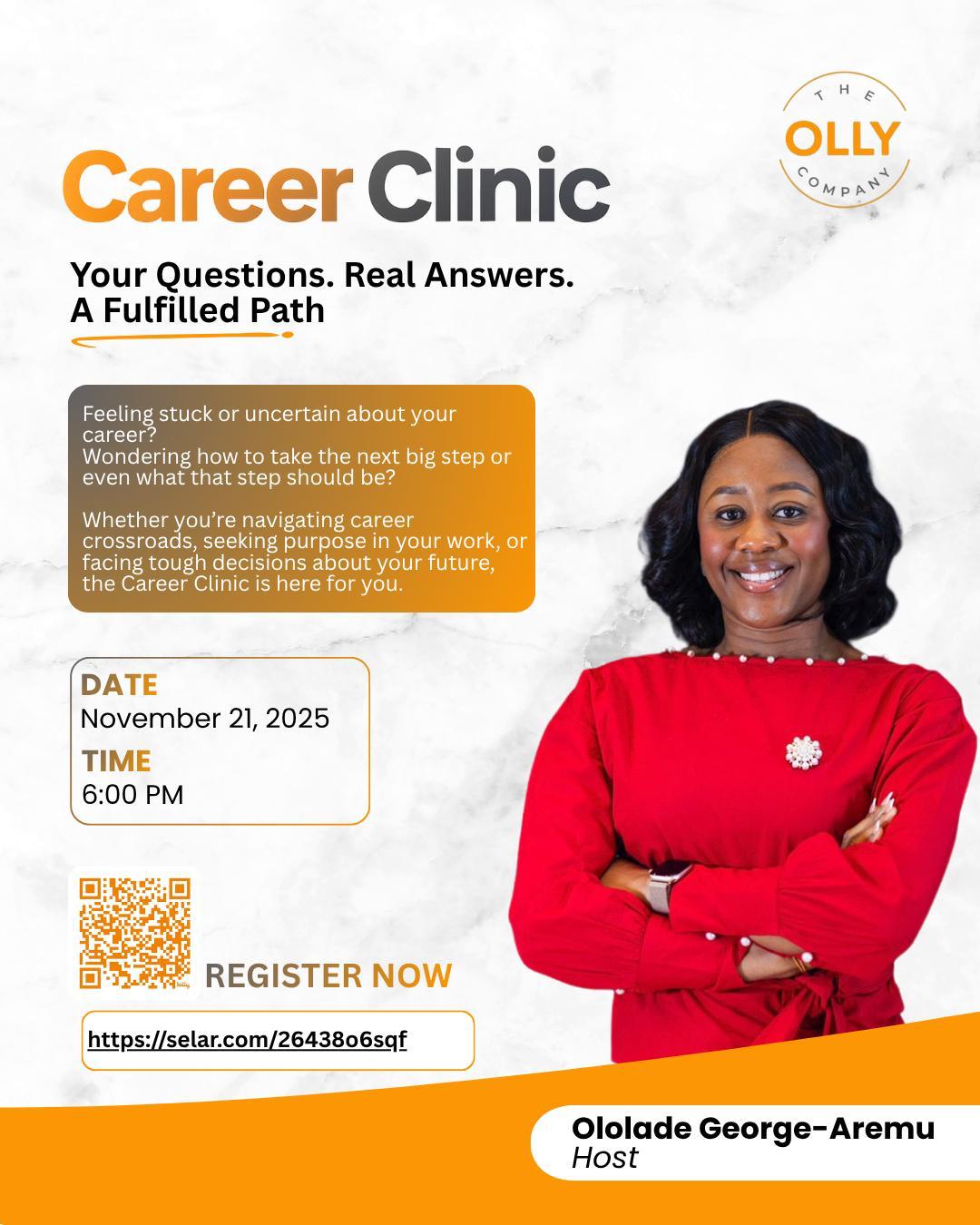 Career Clinic Masterclass