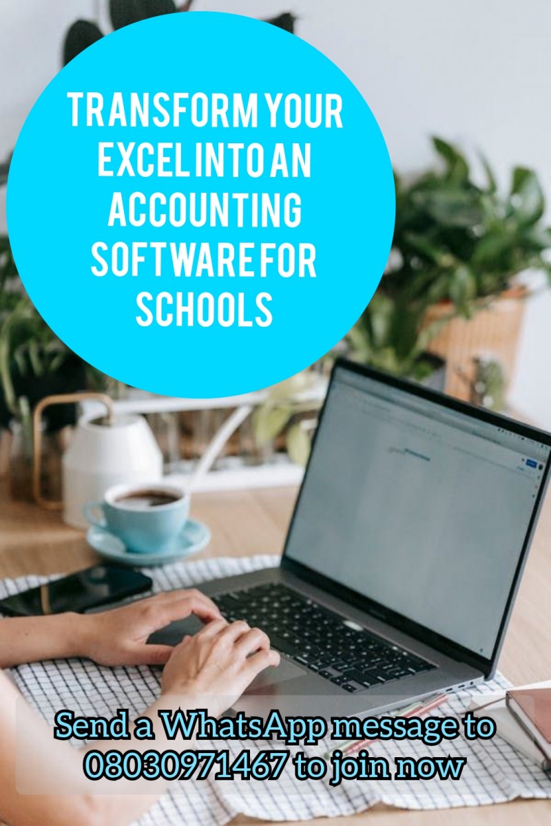 Transform Excel to An Accounting Software