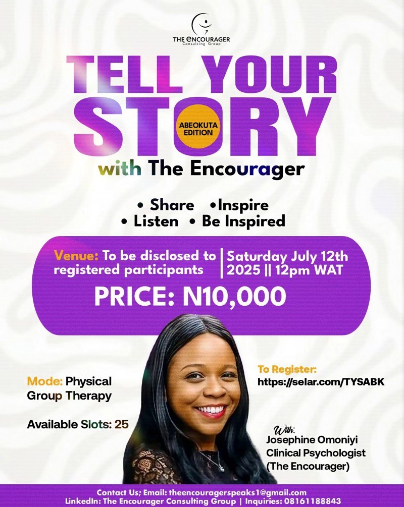 Tell Your Story with The Encourager