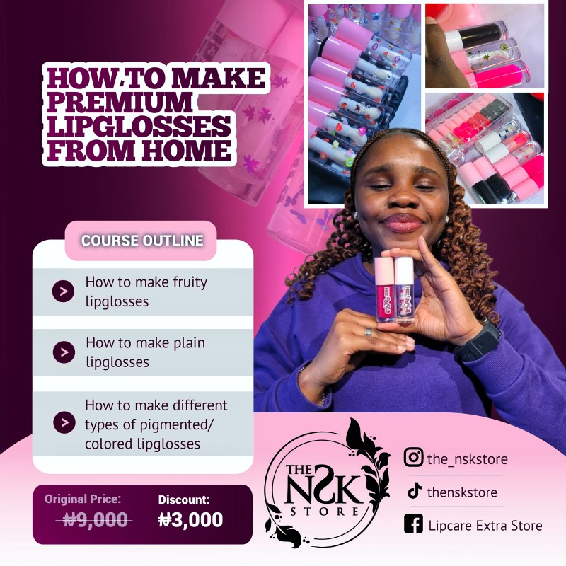 HOW TO MAKE PREMIUM LIPGLOSSES FROM HOME