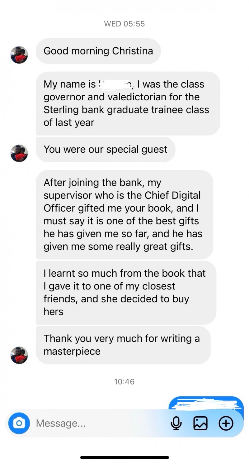 Customer review 1