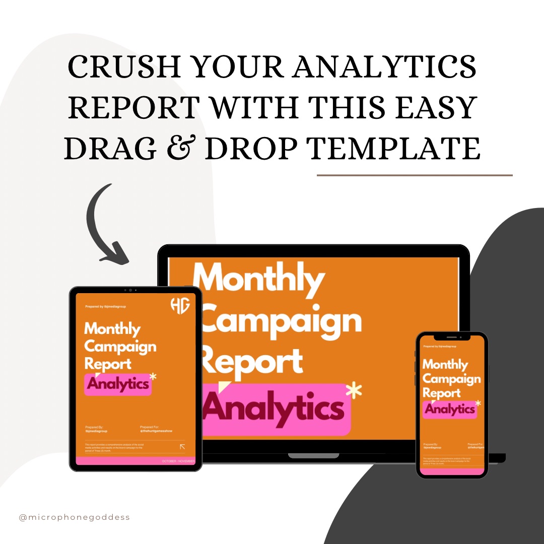 Social Media Analytics Report Template