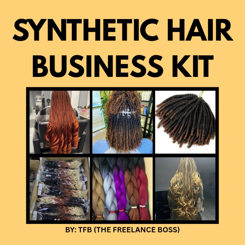 SYNTHETIC HAIR BUSINESS KIT