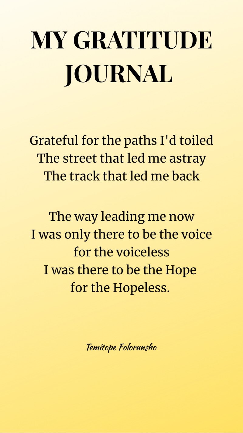 My Gratitude Journal (Printable art)