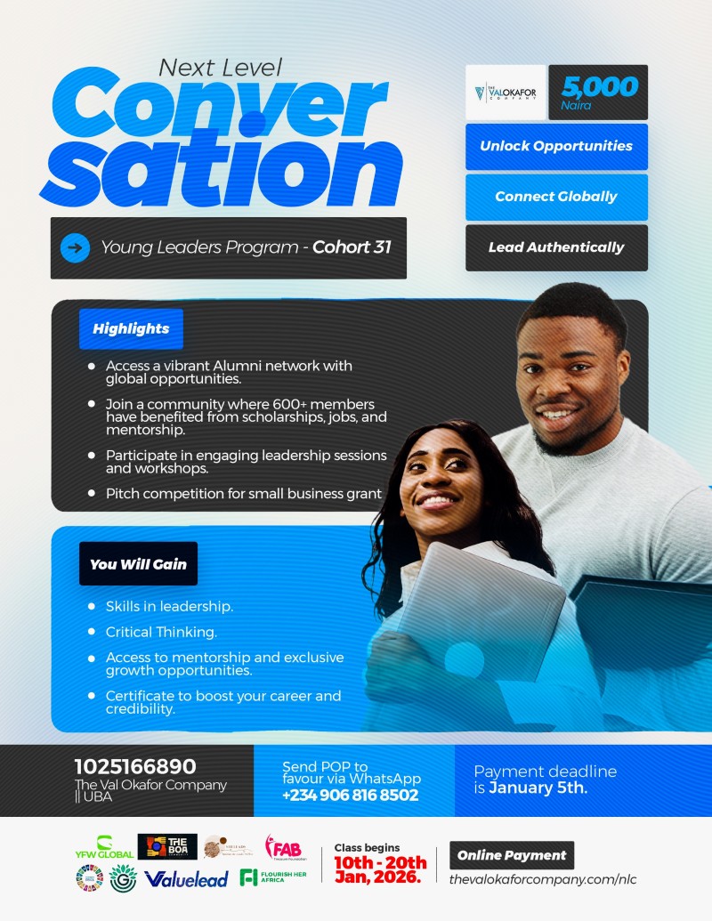 NEXT LEVEL CONVERSATION YOUNG LEADERS PROGRAM