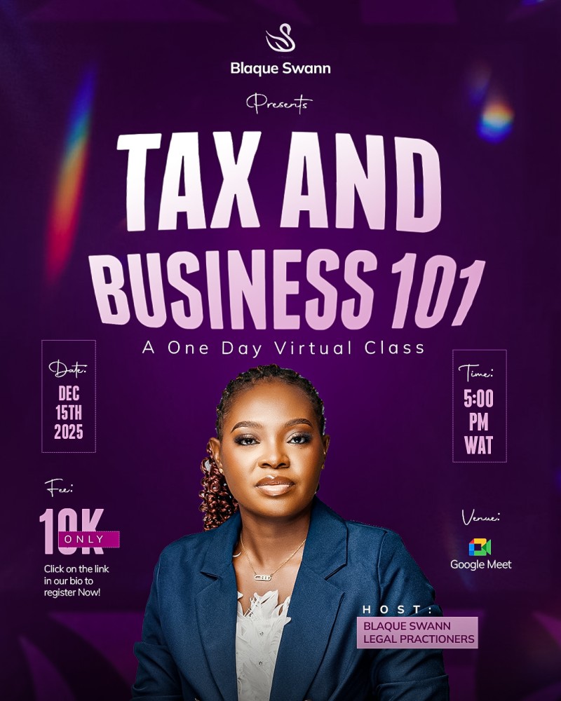 Tax and Business 101