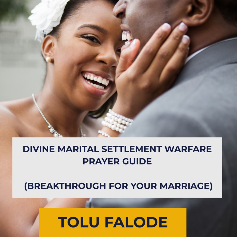 DIVINE MARITAL SETTLEMENT WARFARE PRAYER GUIDE (Breakthrough For Your Marriage)