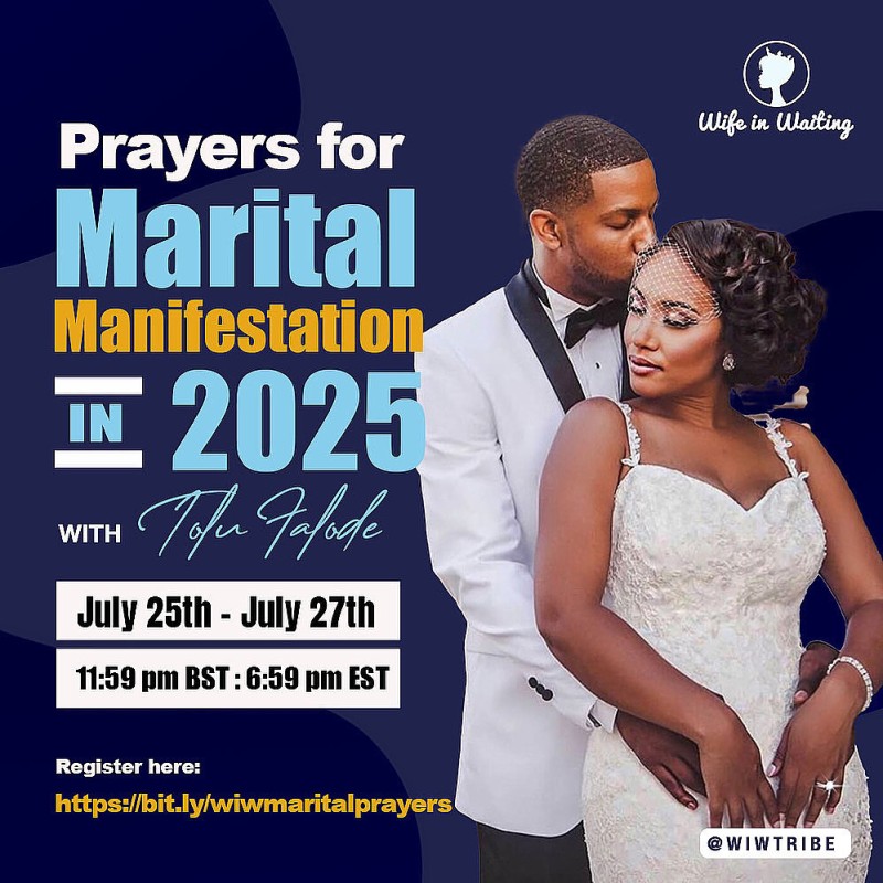 WIW PRAYER CONVENTION PRAYERS FOR MARITAL MANIFESTATION (2025)