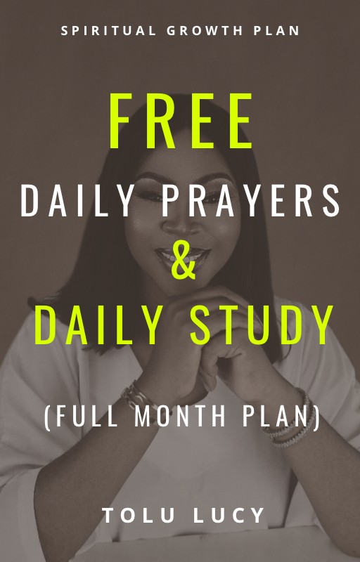 (FREE DOWNLOAD) One Month Bible Study and Prayer Devotional Plan