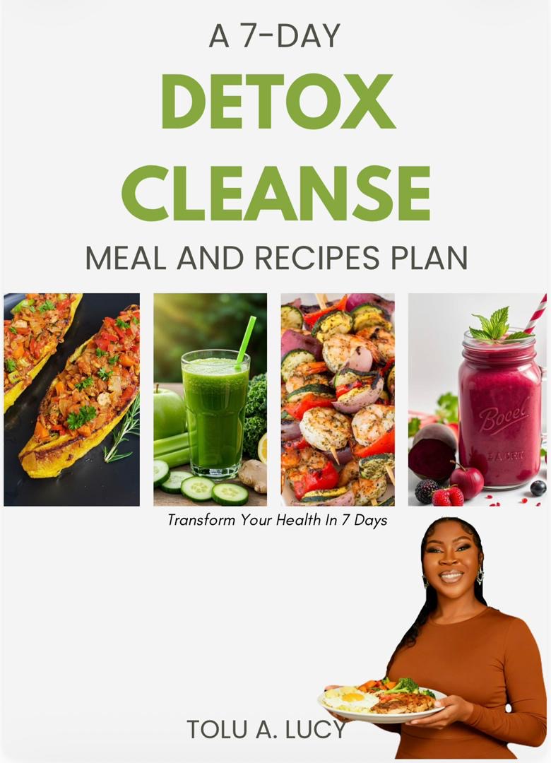 (PROMO) 7-Days Detox Cleanse Meal and Recipes Plan