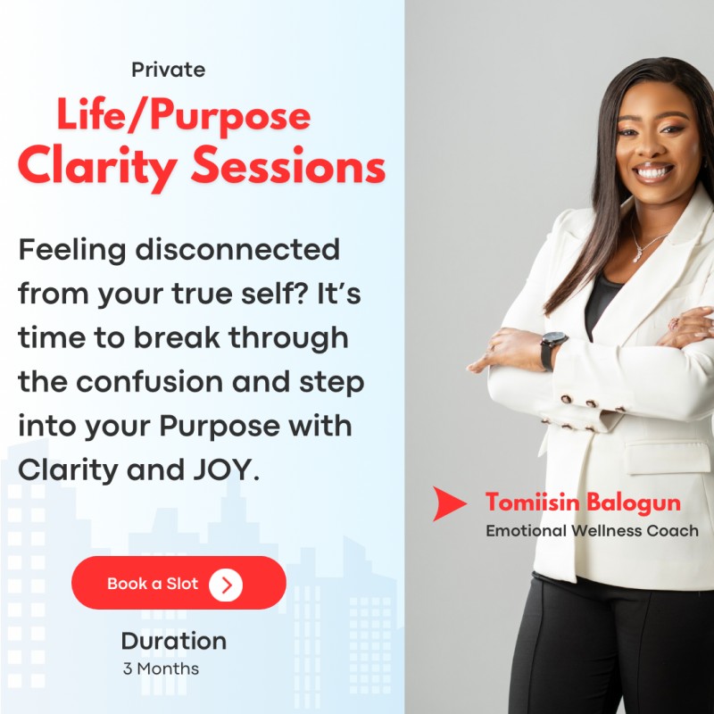 Life/Purpose Clarity with Tomiisin Balogun