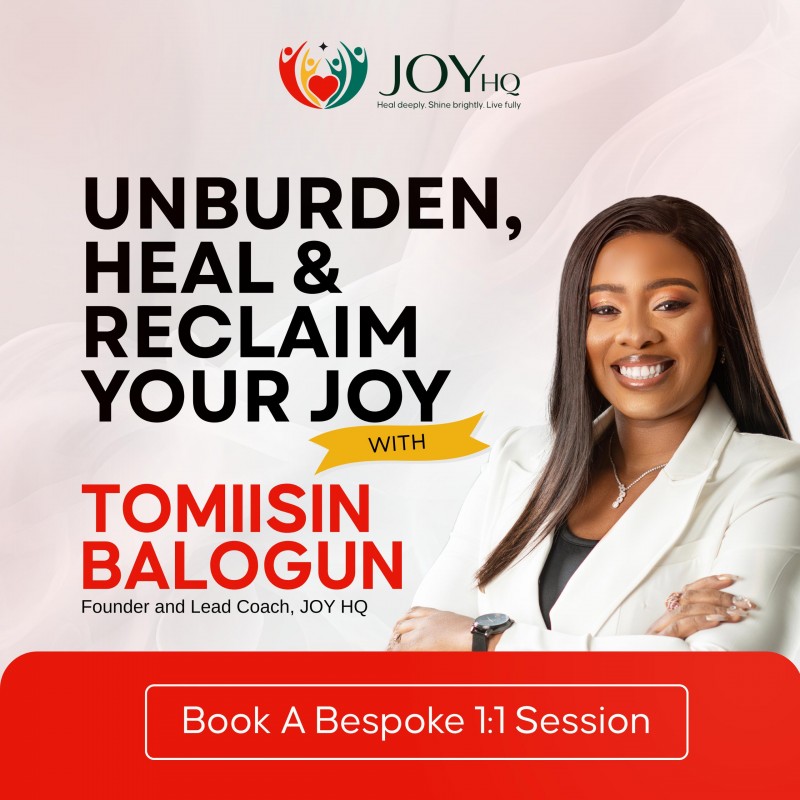 Unburden, Heal & Reclaim your JOY with Tomiisin Balogun