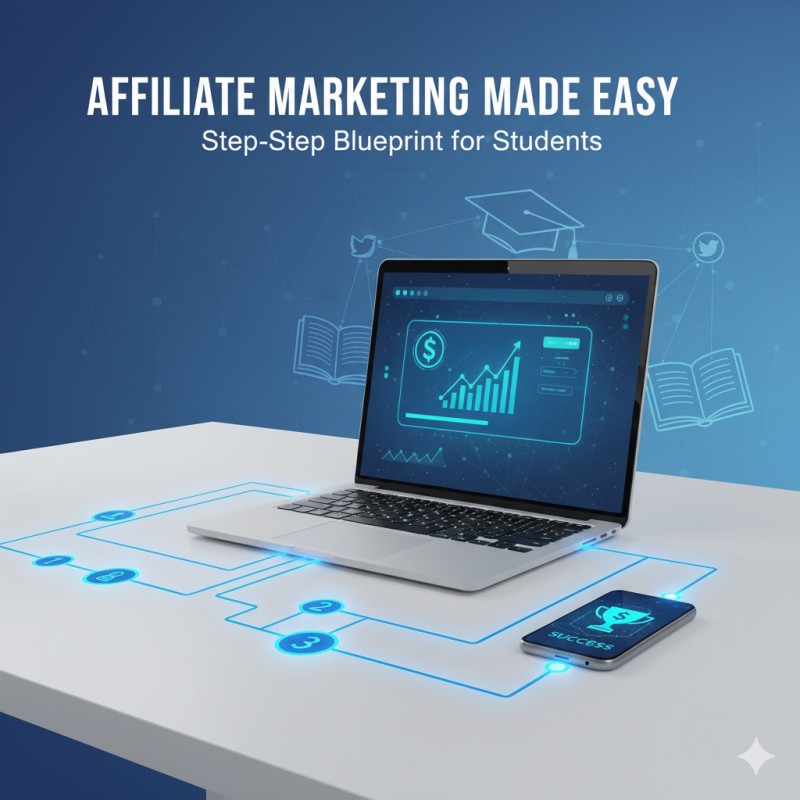 Affiliate Marketing Made Easy: Step-by-Step Blueprint for Students