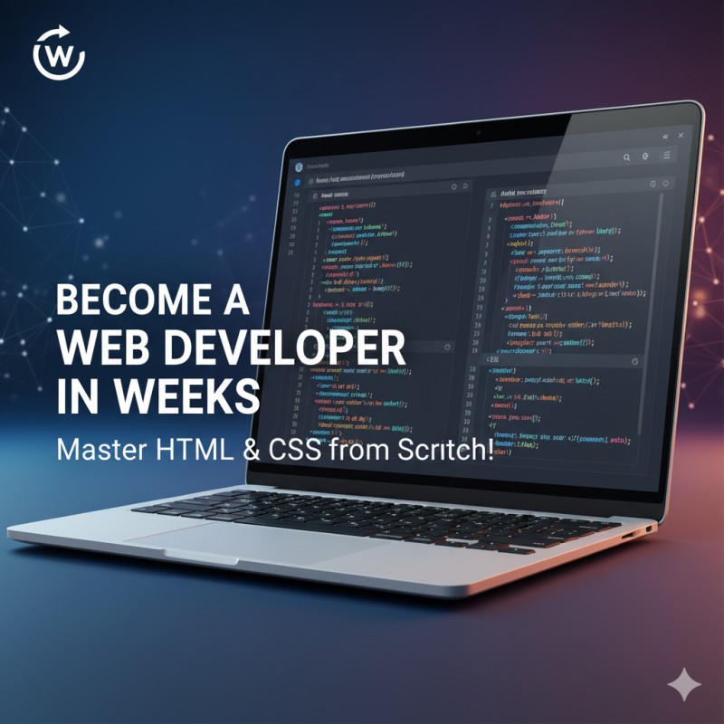 Learn HTML & CSS from Scratch: A Step-by-Step Web Developer Guide