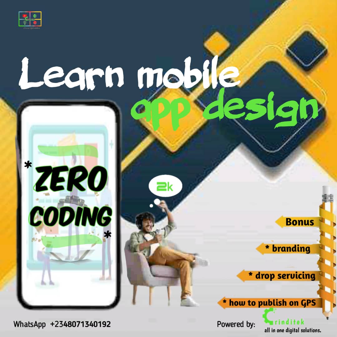 ZERO CODE MOBILE APP DEV