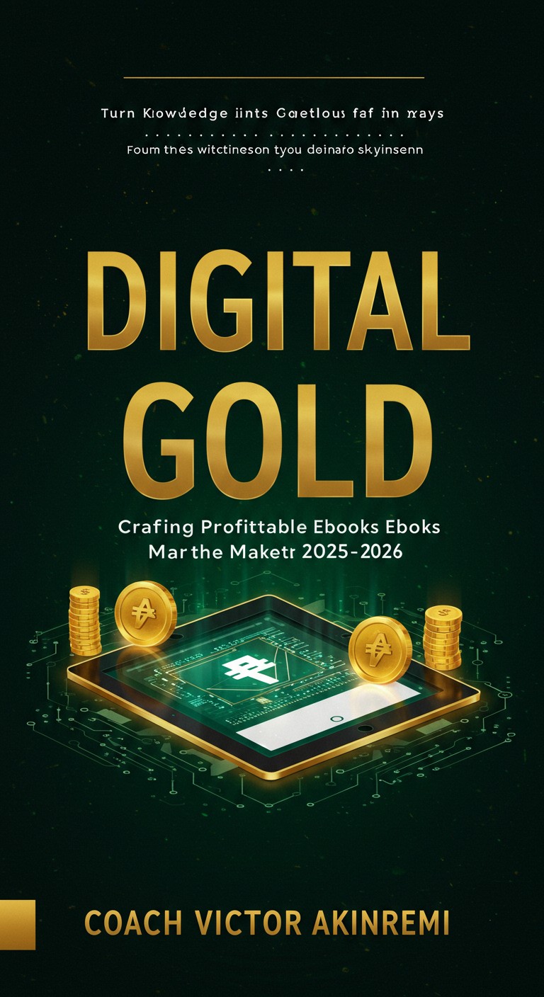 "Digital Gold: Crafting Profitable eBooks for the Nigerian Market in 2025–2026"