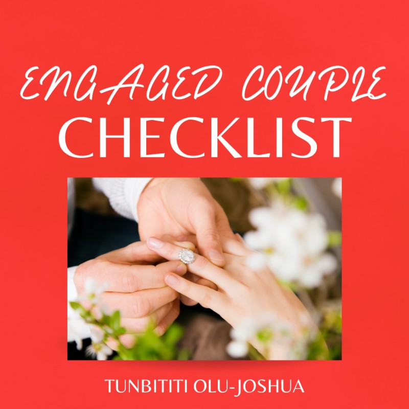 Engaged Couple Checklist