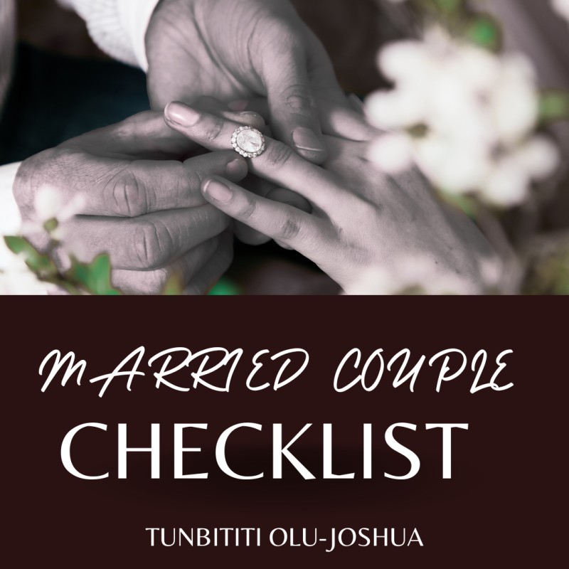 Married Couple Checklist