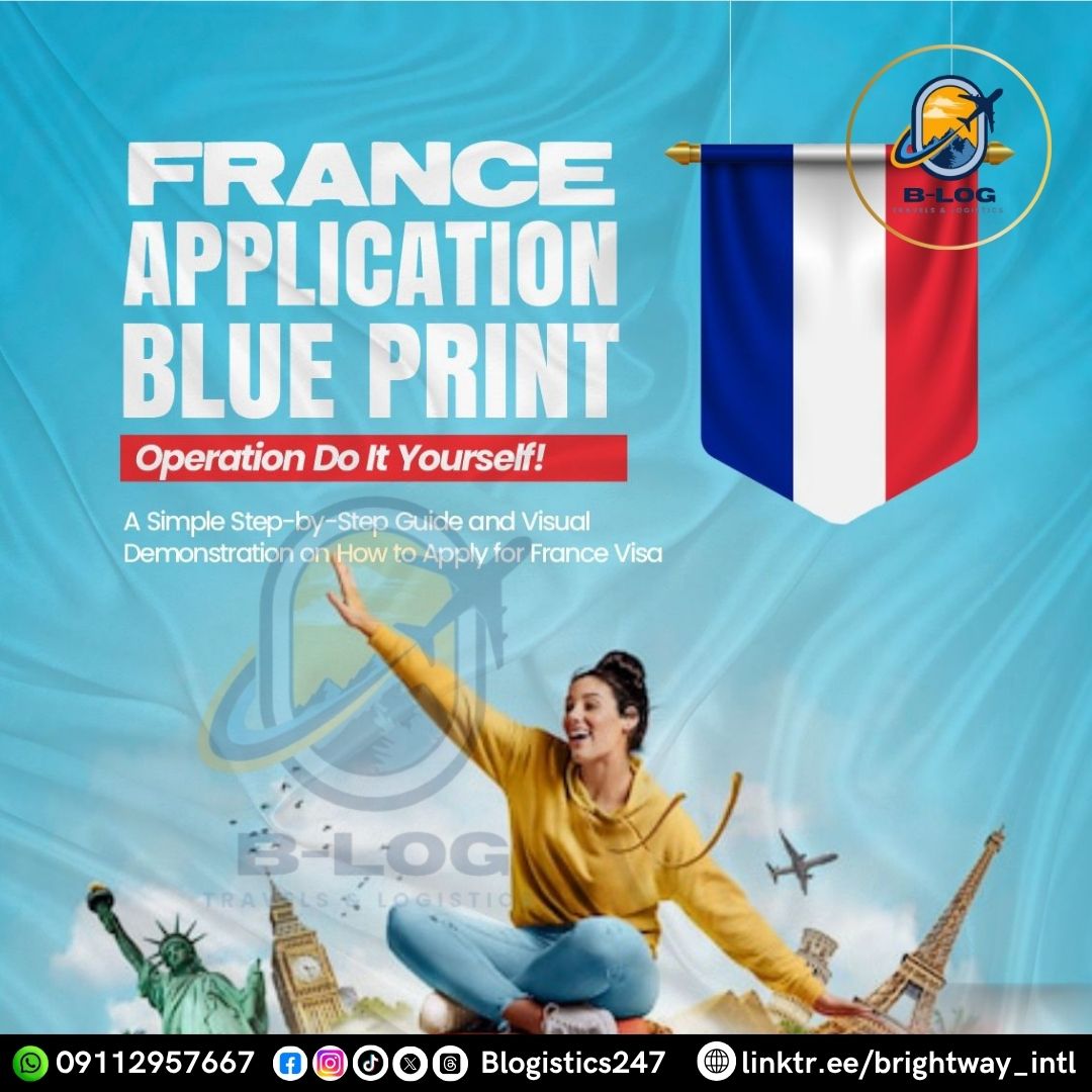 France Visa Blue Print