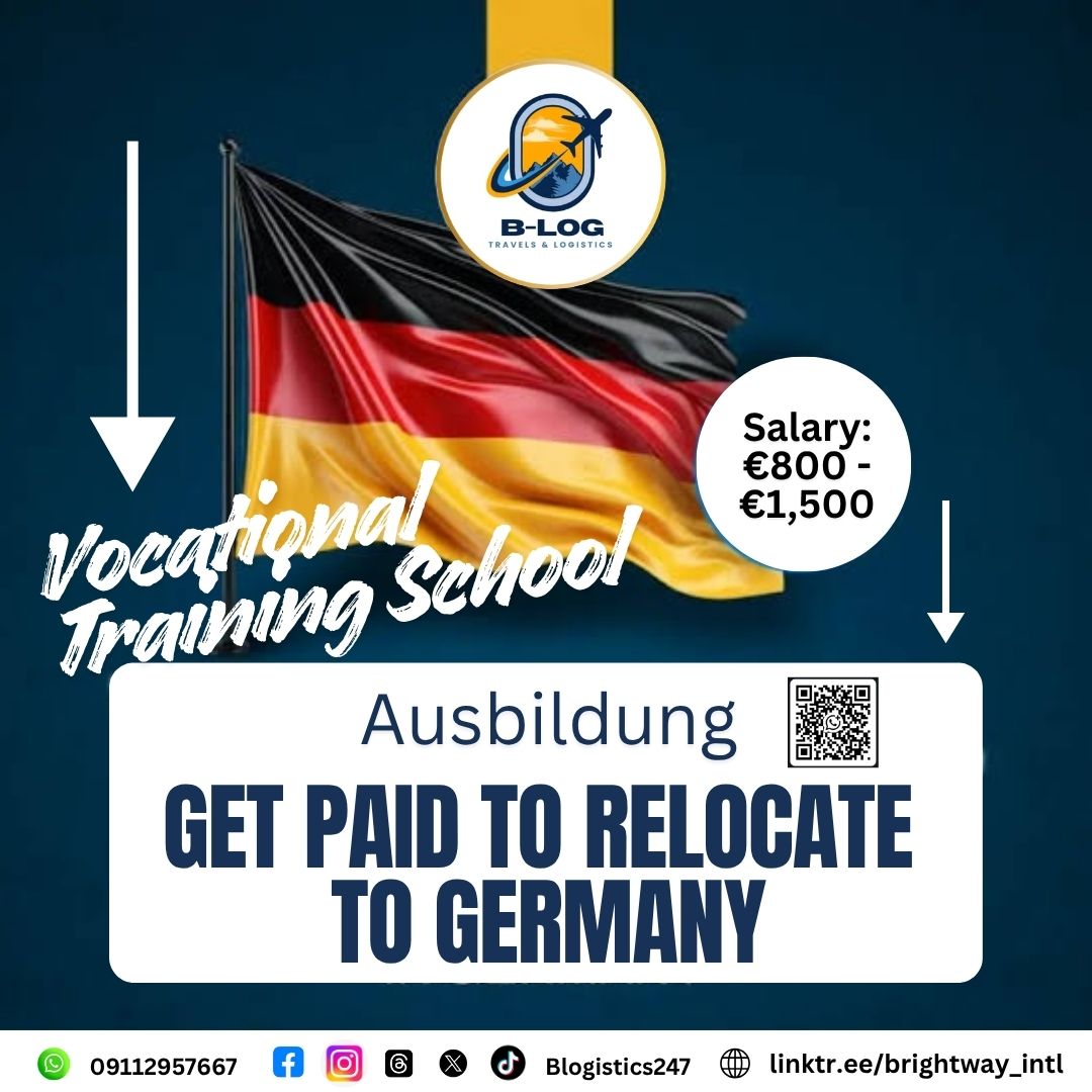 GET PAID TO RELOCATE TO GERMANY - AUSBILDUNG
