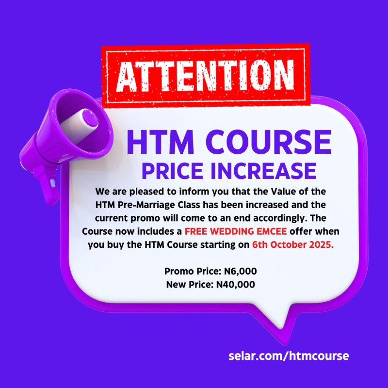 The HTM Pre-Marriage preparation Course