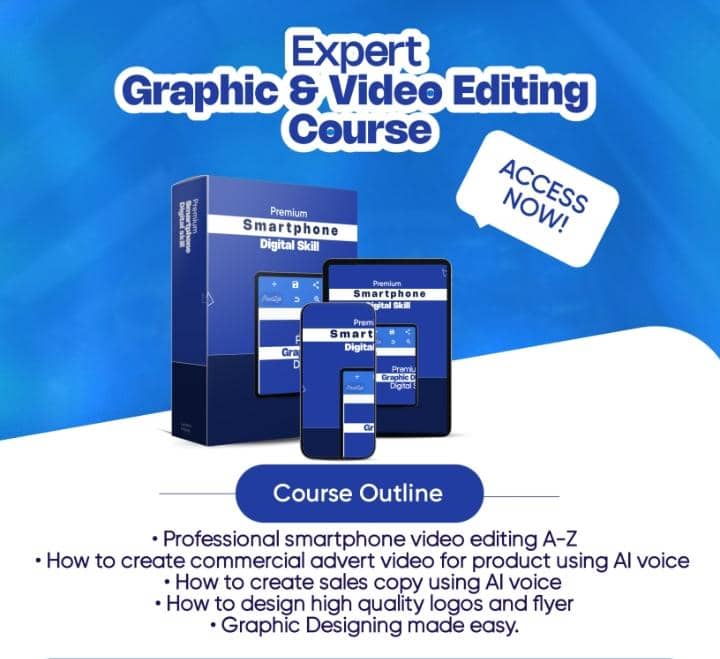 Expert Graphic Design and Video Editing Course