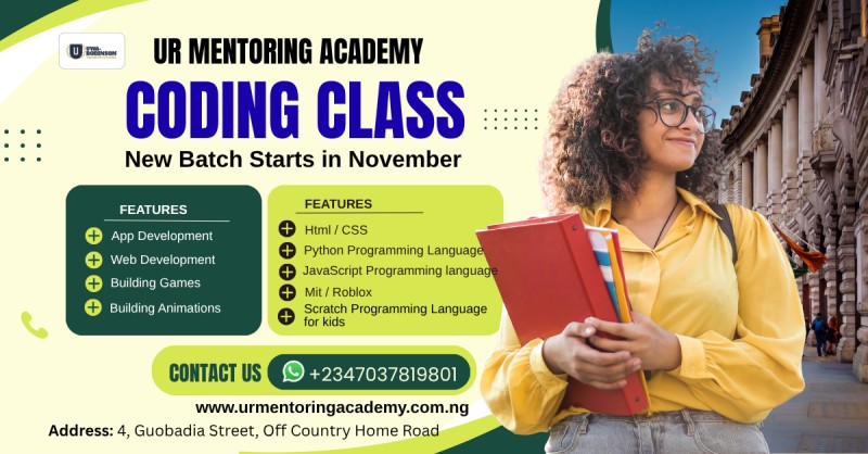 Coding Classes in Benin City — Learn to Code, Build, and Innovate