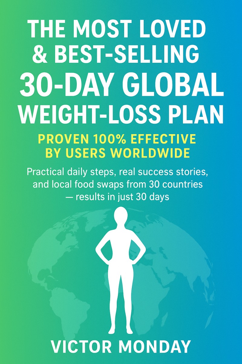 The Most Loved & Best Selling 30 Day Global Weight Loss Plan