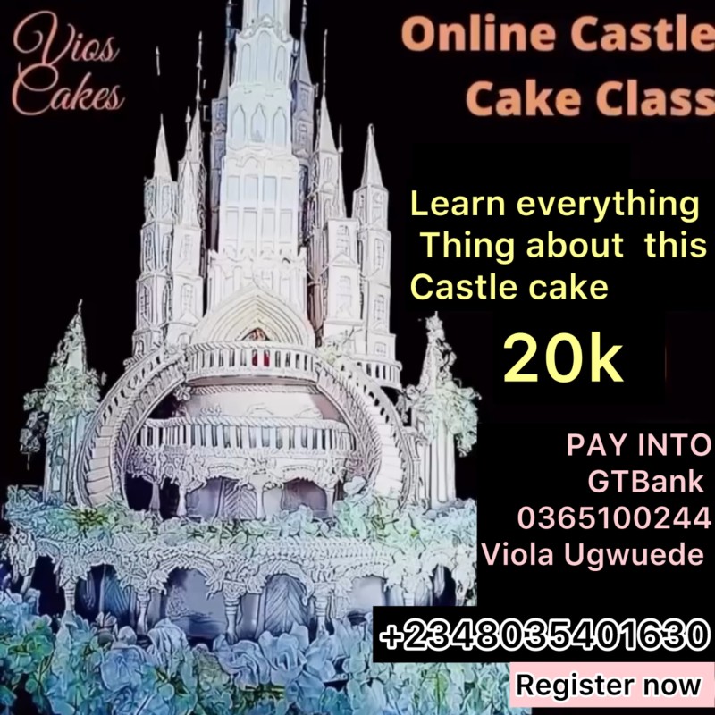 Castle Cake Class