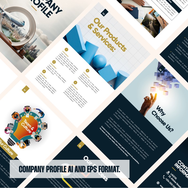 Company profile template