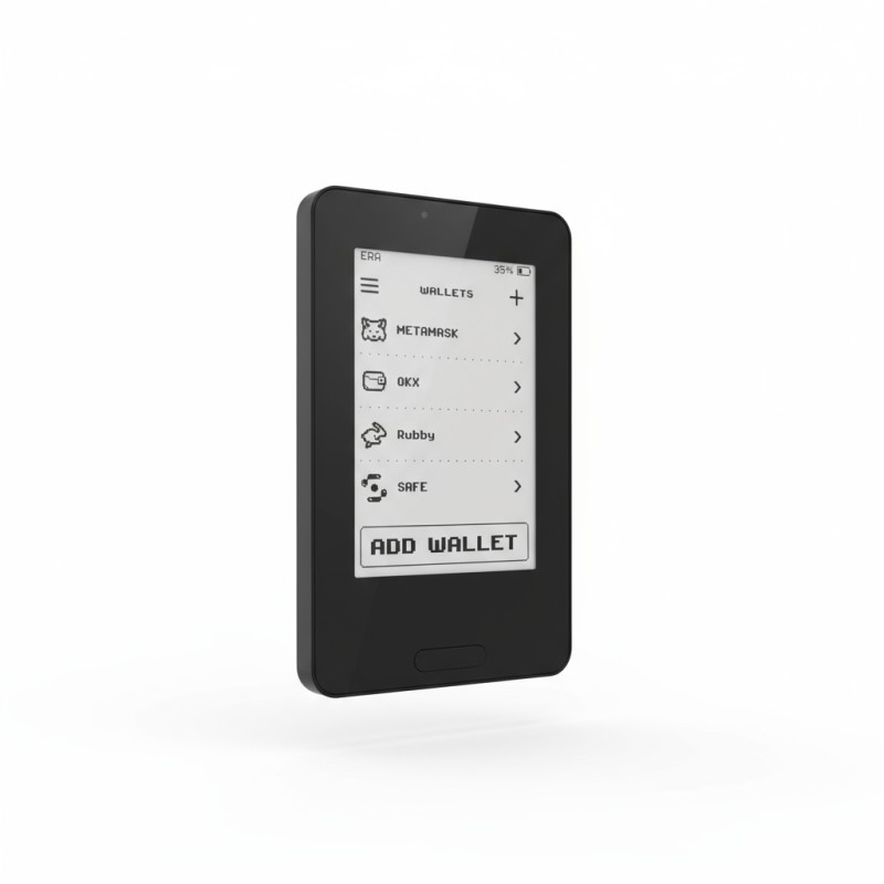 ERA Hardware Wallet - Next-Gen Air-Gapped Crypto Security