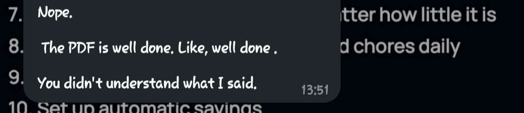 Customer review 1