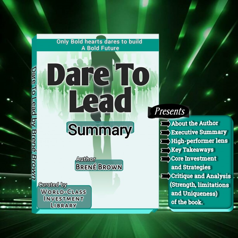 Dare To Lead by Brené Brown