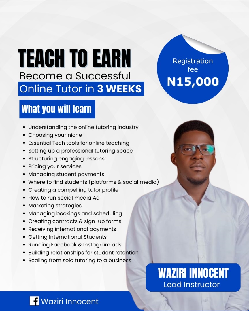 Teach to earn Flexible payment